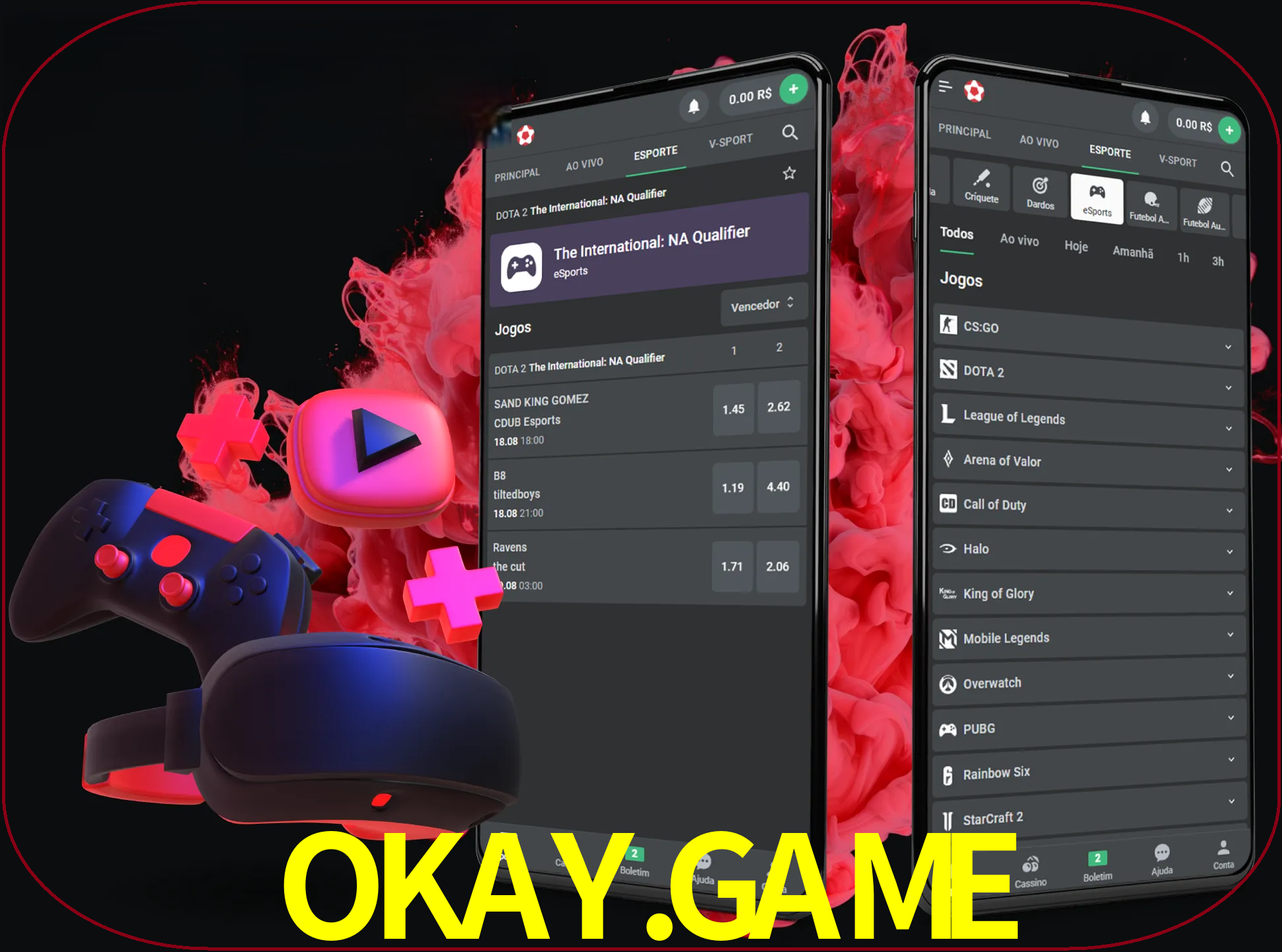 Para ter a aplicação móvel okay.game no seu smartphone, basta descarregar o ficheiro apk e seguir as instruções.