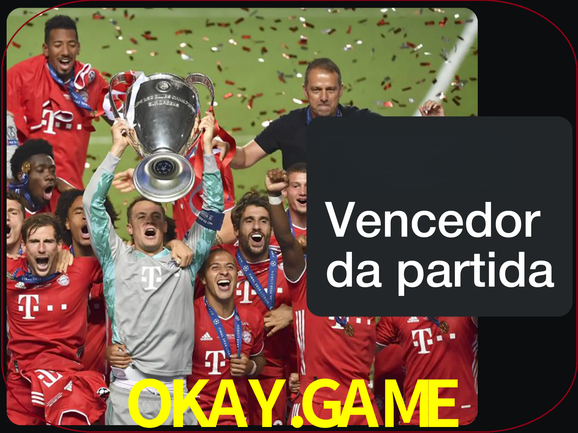 Aposte no vencedor e ganhe uma grande quantia de dinheiro.