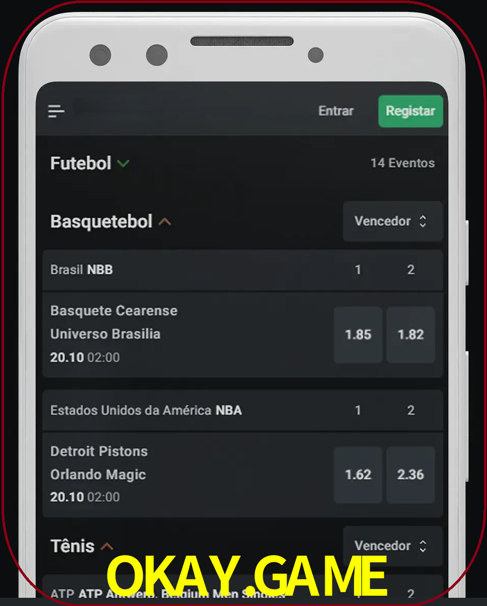 Aposte e assista aos esportes em formato ao vivo.