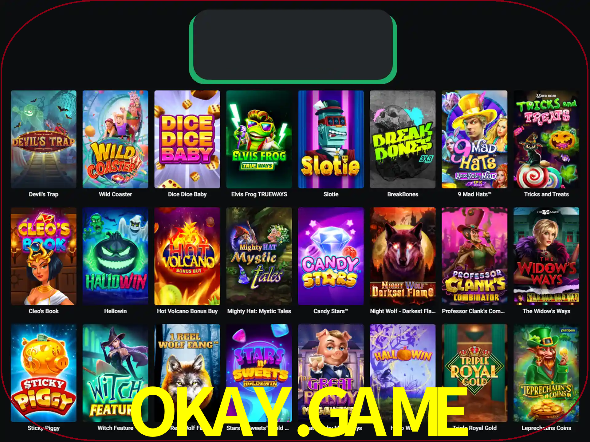 Procure por seus amados jogos de slot.