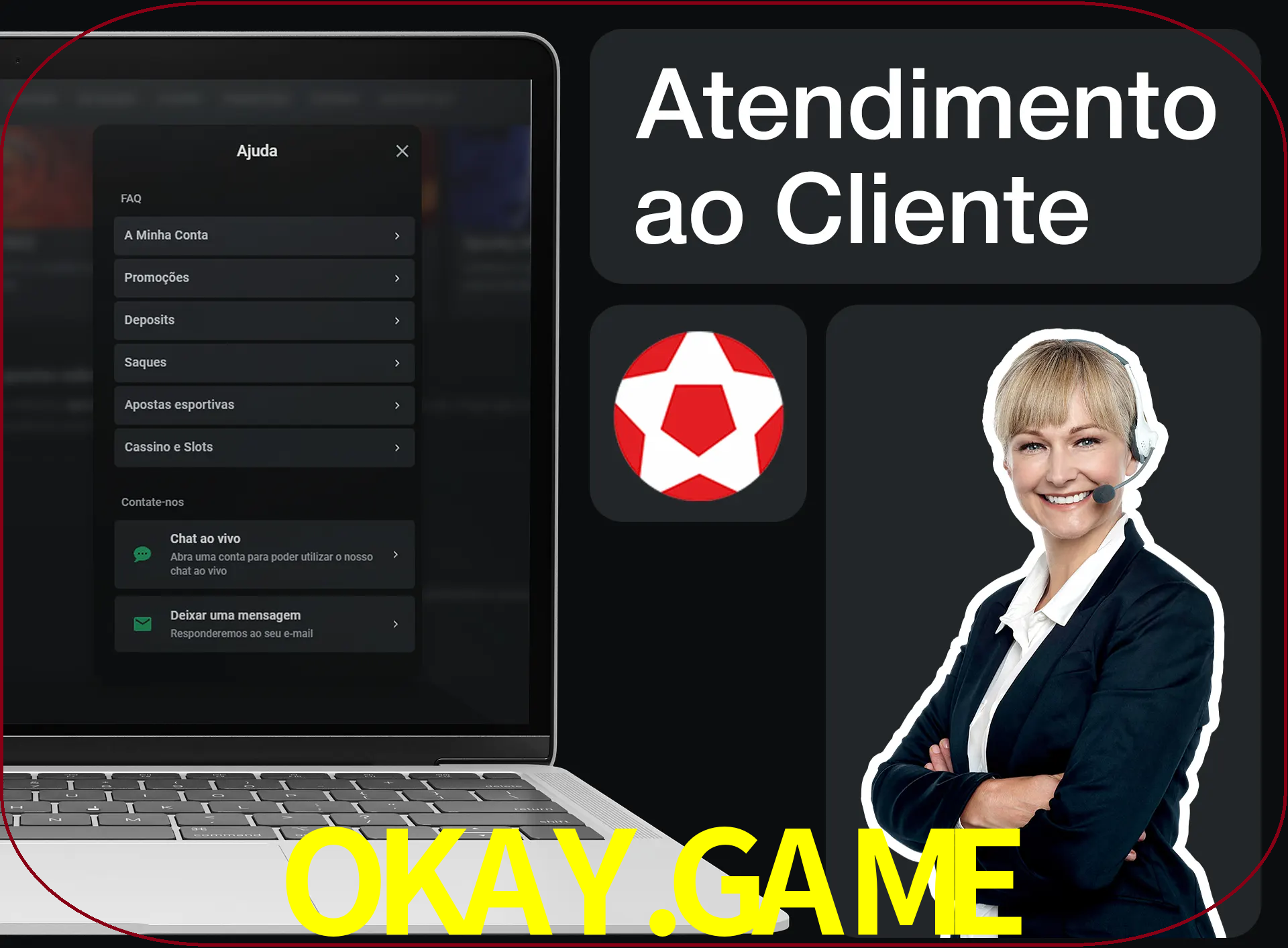 Você pode pedir nosso apoio para ajudar.